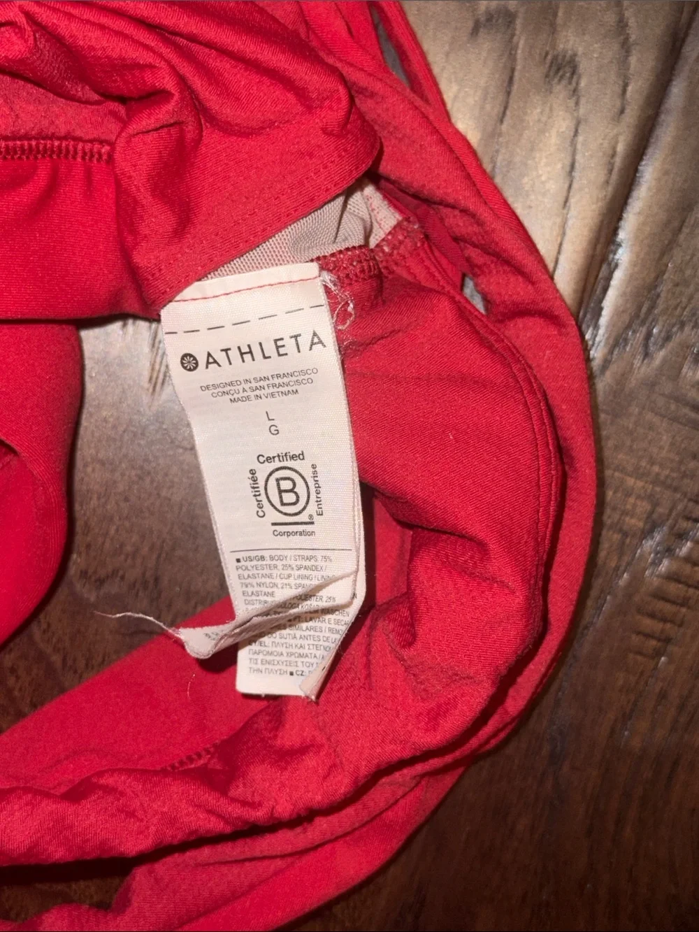 Athleta comfortable red